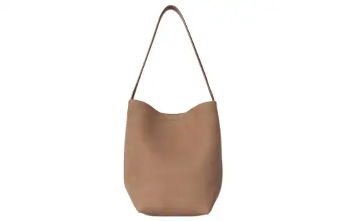 THE ROW N/S Park Leather Tote Bag, Shopping Bag, Shoulder Bag, Handbag Small Women's Umber