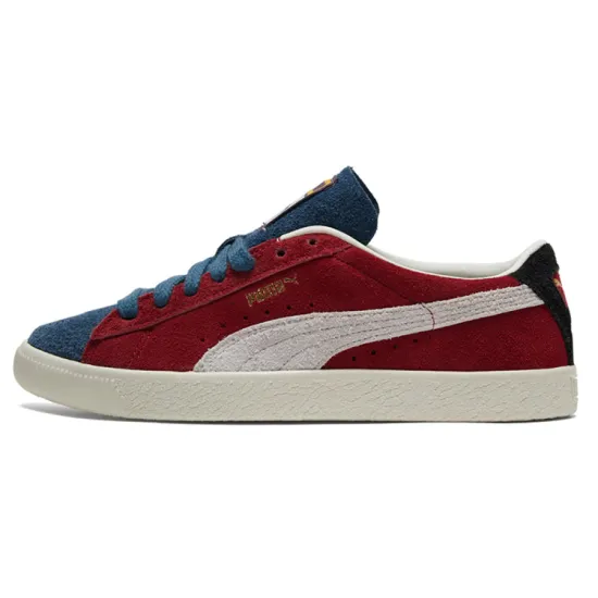 PUMA Suede Vintage 'WTFormstrip - Intense Red Sweet Grape'