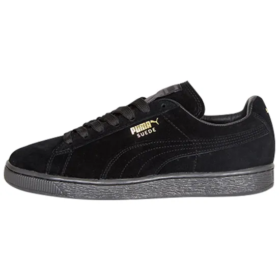 PUMA Suede Skateboarding Shoes Unisex Low-top Black