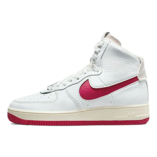 Nike Air Force 1 High Sculpt Summit White Gym Red Women's