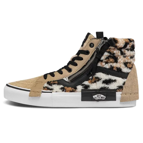 Vans SK8 Skateboarding Shoes Unisex High-top Brown/Black