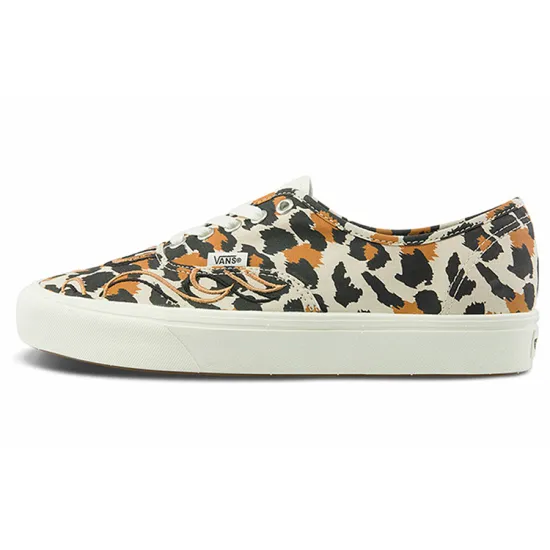 Vans Authentic Skateboarding Shoes Unisex Low-top Black/yellow