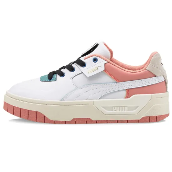 PUMA Cali Dream Go For Skateboarding Shoes Women's Low-top Pink/red/white/blue