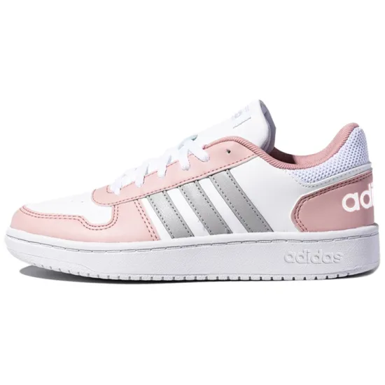Adidas Neo Hoops 2.0 'Grey Pink Silver' Women's