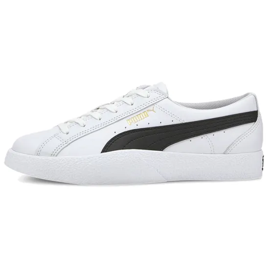 Puma Love Skateboarding Shoes Women's Low-top Black/white
