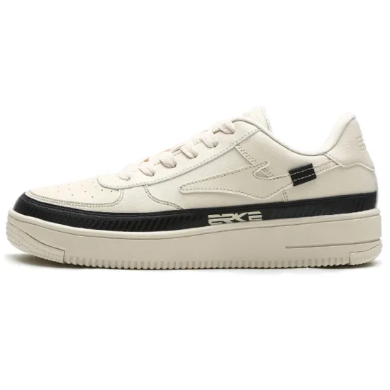 Erke Skateboard Shoes Men Low-Top Warm Linen