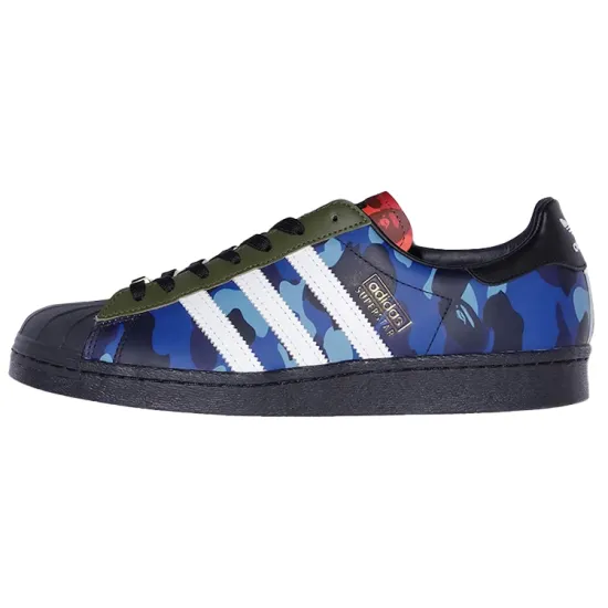 Adidas Superstar 80s Bape Multi Camo