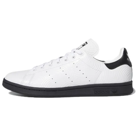 Adidas Originals STAN SMITH Collection Skateboard Shoes Unisex Low-top White/Black
