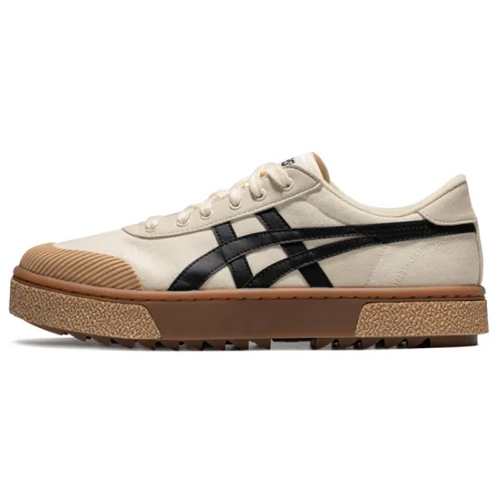 Asics Gel-Court Trail Skateboarding Shoes Unisex Low-top Beige/Black