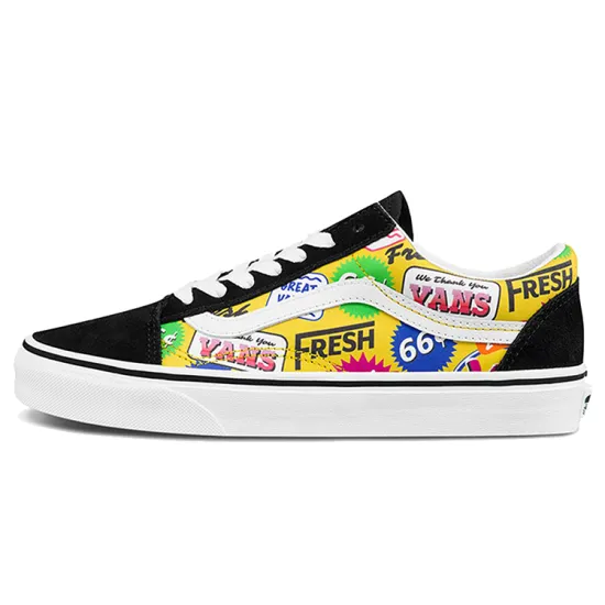 Vans Old Skool Skateboarding Shoes Unisex Low-top Multicolor