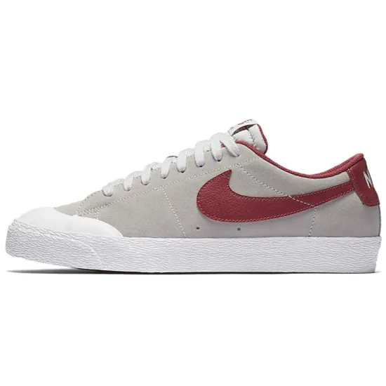 Nike Blazer Skateboarding Shoes Unisex Low-top Earth Strata S23/Wonder White F21/Earth Strata S23