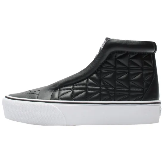 Vans Sk8-Hi Laceless Platform Karl Lagerfeld Quilt Black