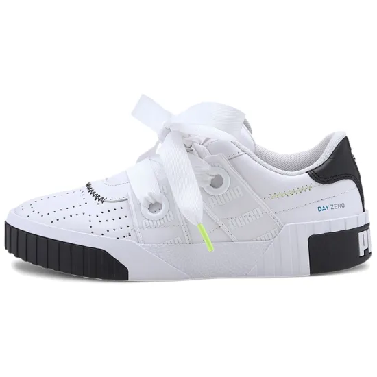 PUMA CALI Skateboarding Shoes Women's Low-top White/Black