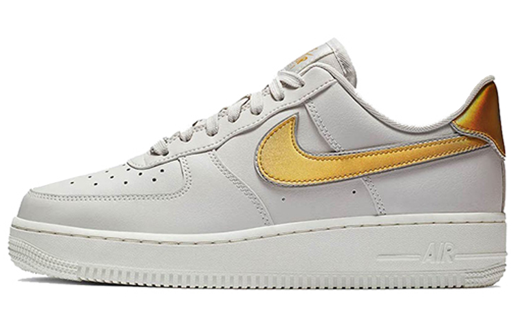 Nike Air Force 1 Low Metallic Platinum Metallic Gold (W) Vast Grey/Metallic Gold/Summit White
