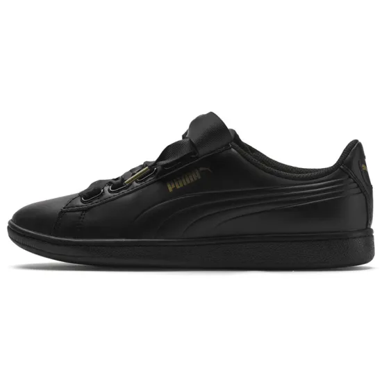 PUMA Vikky Skateboarding Shoes Women's Low-top Black