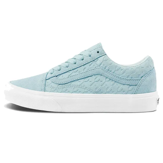 Vans Old Skool Skateboarding Shoes Unisex Low-top Light Blue