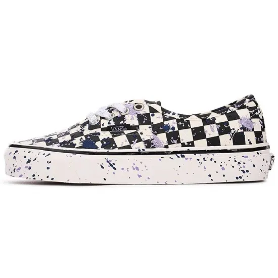 Vans Ua Authentic 44 Dx Anaheim Factory Splatter Embroidery Checkboard