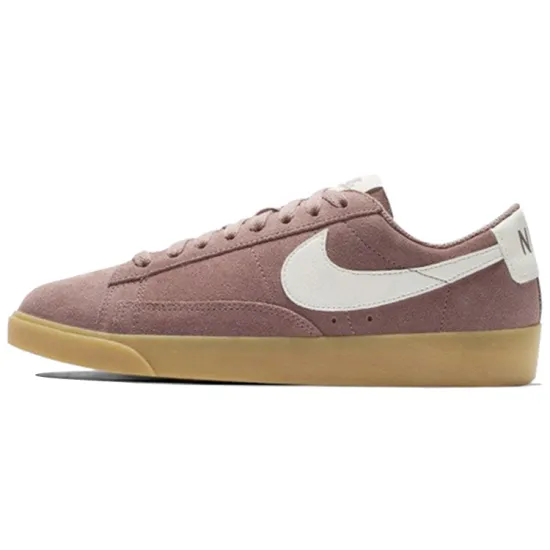 Nike Blazer Skateboarding Shoes Women's Low-top Pink