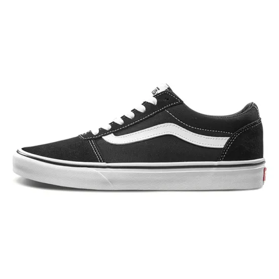 Ward Vans Suede Canvas 'Black White'