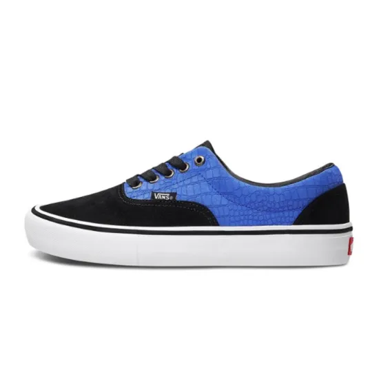 Vans Era Skateboarding Shoes Unisex Low-top Black/Blue