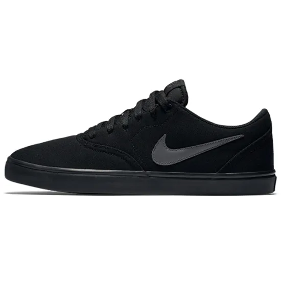 Nike SB Check Solarsoft Canvas Triple Black