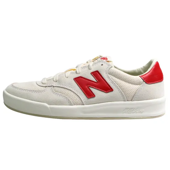 New Balance NB 300 Skateboarding Shoes Unisex Low-top Beige/Red