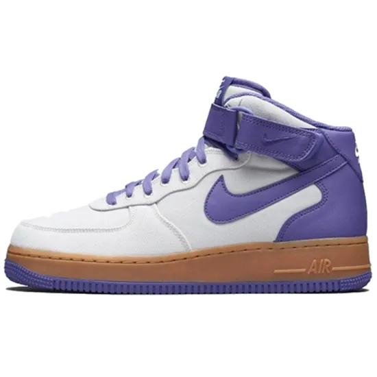 Nike Air Force 1 Mid 07 Txt 'Light Bone Dark Iris'