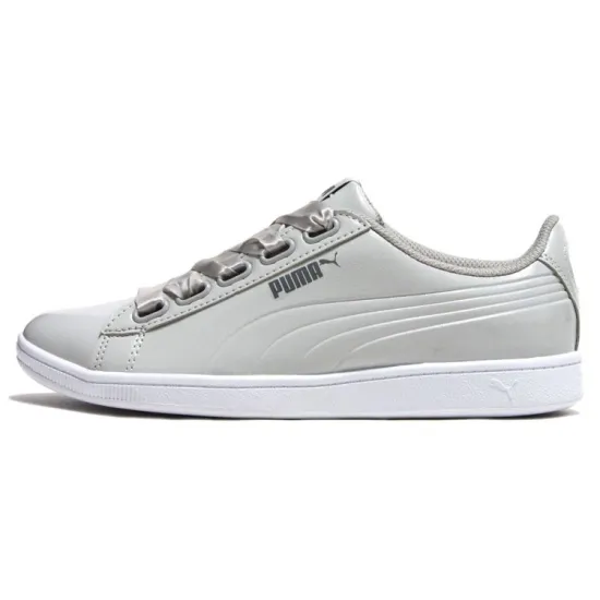 Puma Vikky Skateboarding Shoes Women's Low-top Gray