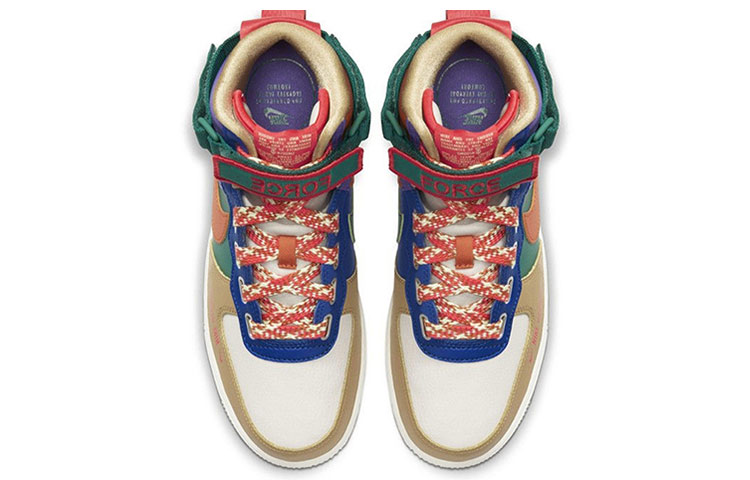 Nike Air Force 1 High Skateboarding Shoes Women - 3