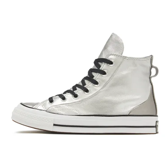 Converse Chuck Taylor All Star 70 Hi Diamond Metal Silver Women's
