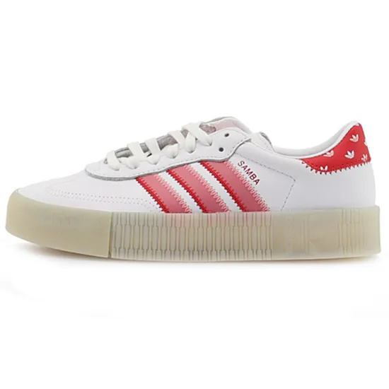 adidas originals Sambarose White Red Women's