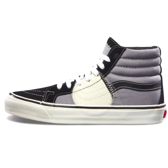 Vans SK8 Skateboarding Shoes Unisex High-top Black/purple