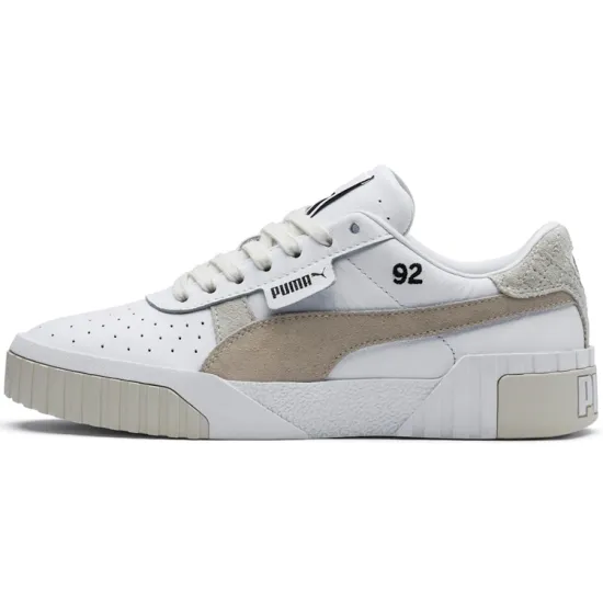 PUMA Cali Leather Suede X Sg 'Silver Gray' Women's