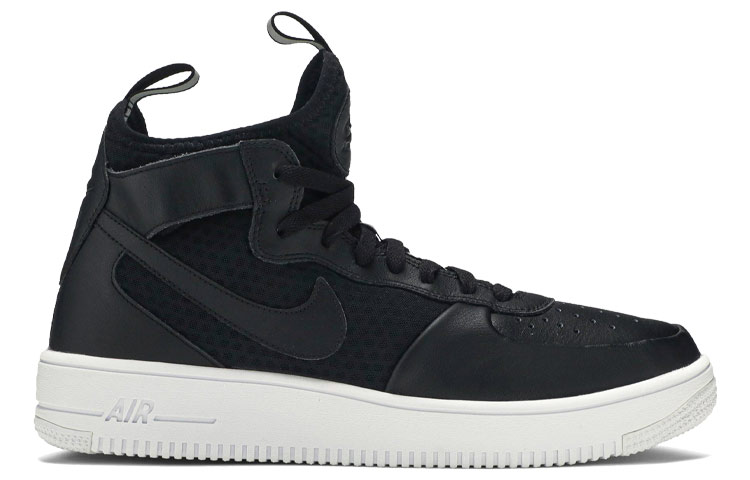Nike Air Force 1 Ultraforce Mid 'Black' Black/White - 2