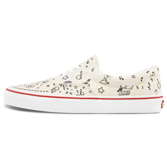 Vans Era Beige Graffiti Unisex Cream