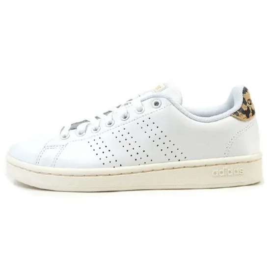 Adidas Neo Neo Advantage Shoes White/Brown Women's