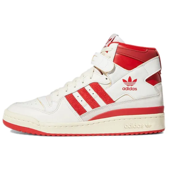Adidas Forum 84 Hi Cloud White Team Red