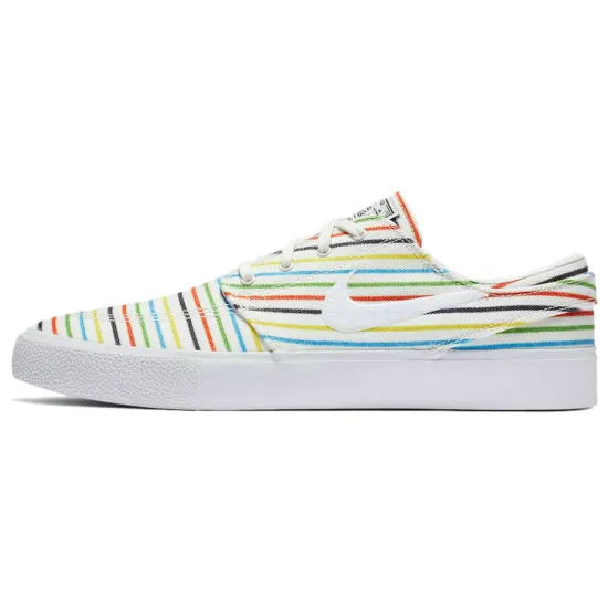 Nike SB Zoom Stefan Janoski Canvas Multi-Color Pinstripes