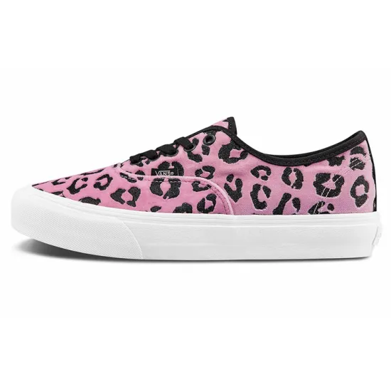 Vans Authentic VLT LX Velvet Animal Mint Leopard