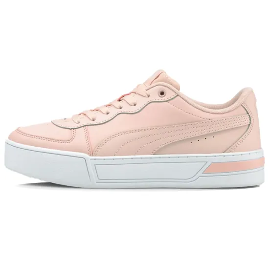 Puma Skye Skateboarding Shoes Women's Low-top Pink/white