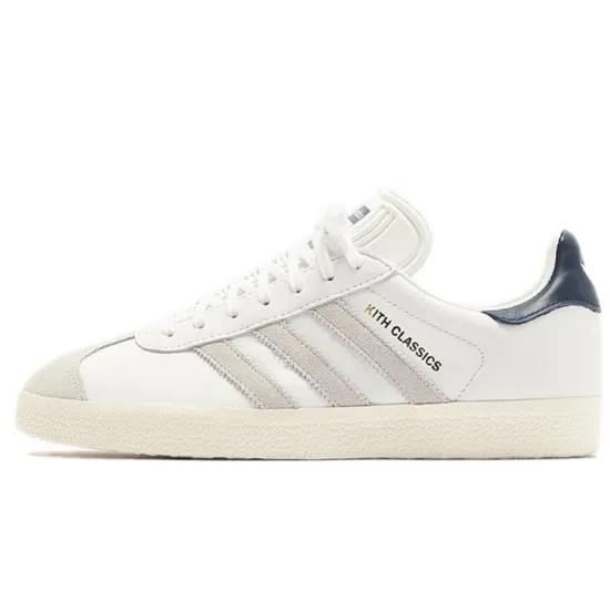 Adidas Gazelle Kith Classics Program White Navy