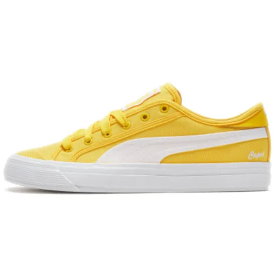 PUMA Capri Skateboarding Shoes Unisex Low-top Lemon