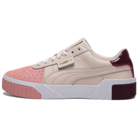Puma Cali Series Skateboarding Shoes Women's Low-top Pink