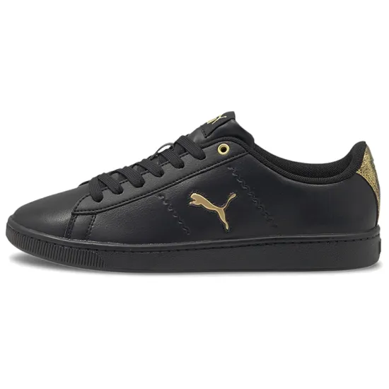 PUMA Vikky V2 Cat Metallic Shoes Black/Gold Women's