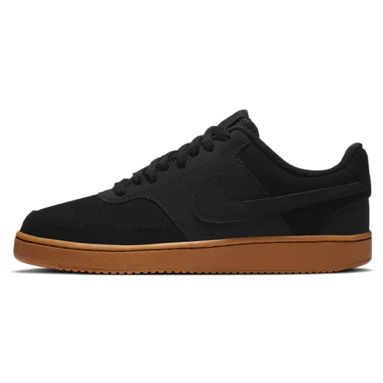 Nike Court Vision 1 Skateboarding Shoes Men Low-top Black/Brown