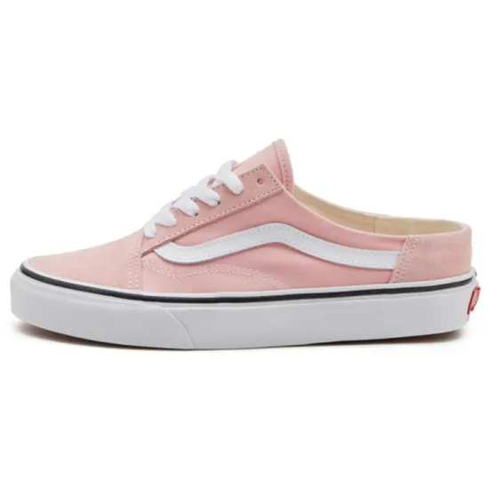 Vans Old Skool Skateboarding Shoes Unisex Low-top Pink/white