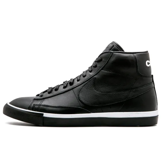 Nike Blazer High Comme Des Garcons Black White