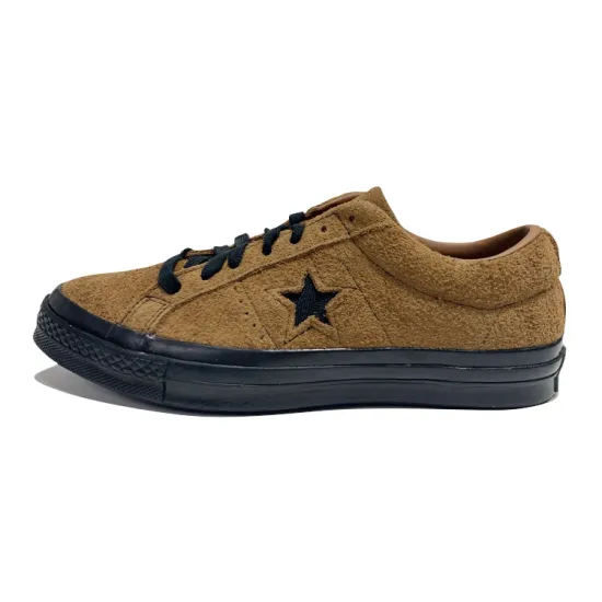 Converse One Star Skateboarding Shoes Unisex Low-top Brown