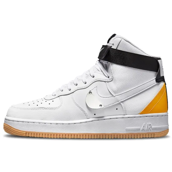 Nike Air Force 1 High NBA White University Gold