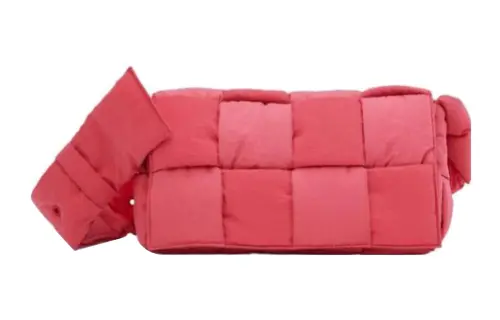 Bottega Veneta CASSETTE Polyamide Pillow Bag, Shoulder Bag, Crossbody Bag Medium Men's Red